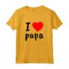 Best Dad In the World - I Love You Papa T-shirt for Dad - Cool Happy Father's Day Gift