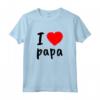 Best Dad In the World - I Love You Papa T-shirt for Dad - Cool Happy Father's Day Gift