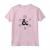 HapTiger Hexagon Dice Circle Layout Maglietta - Officially Licensed Apparel for Gamers - Roll the Dice and Embrace Your Fate.