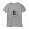 HapTiger Hexagon Dice Circle Layout Maglietta - Officially Licensed Apparel for Gamers - Roll the Dice and Embrace Your Fate.