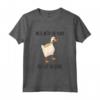 Mess With The Honk You Get The Bonk Shirt - Funny Goose Game Maglietta for Video Gamers - Great Christmas or Birthday Gift