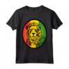 Rasta Lion Reggae Dreadlocks Profile T-Shirt for Rastafari Lovers - Fun Gift Idea for Birthday or Any Occasion