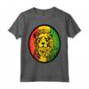 Rasta Lion Reggae Dreadlocks Profile T-Shirt for Rastafari Lovers - Fun Gift Idea for Birthday or Any Occasion