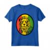 Rasta Lion Reggae Dreadlocks Profile T-Shirt for Rastafari Lovers - Fun Gift Idea for Birthday or Any Occasion