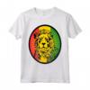 Rasta Lion Reggae Dreadlocks Profile T-Shirt for Rastafari Lovers - Fun Gift Idea for Birthday or Any Occasion