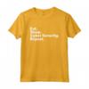 HapTiger for Cyber Security Analyst - Eat Sleep Cyber Security Repeat T-shirt - Gift for IT Professionals