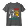 Maglia Vintage Amo La Montagna il mio Cane e forse 3 Persone - Maglietta per Escursionisti e Amanti dei Cani - Regalo Natalizio per Uomini e Donne