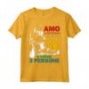 Maglia Vintage Amo La Montagna il mio Cane e forse 3 Persone - Maglietta per Escursionisti e Amanti dei Cani - Regalo Natalizio per Uomini e Donne