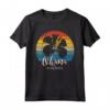 Ohana significa famiglia - T-shirt Vintage Hawaiian - Ideale Regalo Maglietta per Amanti di Hawaii e Spiaggia