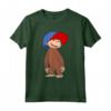 CAPPELLO GEORGE - Maglietta con Scimmia e Banana per Bambini - Ideale come Regalo di Compleanno