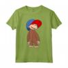 CAPPELLO GEORGE - Maglietta con Scimmia e Banana per Bambini - Ideale come Regalo di Compleanno