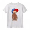CAPPELLO GEORGE - Maglietta con Scimmia e Banana per Bambini - Ideale come Regalo di Compleanno