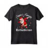 Divertente Dabbing - Maglietta Natale Babbo Natale - Regalo di Natale per Estetista Preferito - Ideale per Calze di Natale