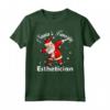 Divertente Dabbing - Maglietta Natale Babbo Natale - Regalo di Natale per Estetista Preferito - Ideale per Calze di Natale