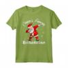Divertente Dabbing - Maglietta Natale Babbo Natale - Regalo di Natale per Estetista Preferito - Ideale per Calze di Natale