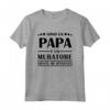 Sono Un Papà E Un Muratore - Niente Mi Spaventa - Maglietta per Festa del Papà o Compleanno - Regalo Divertente per Papà Muratore