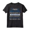 Festa Del Papà Migliore Del Mondo - Maglietta Supereroe per Figlio e Figlia - Regalo Personalizzato per Papà