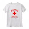 Lifeguard Bondi Beach Maglietta - Sydney Australia Beach - Leggera e Taglio Classico