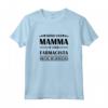 Sono Una Mamma E Una Farmacista Niente Mi Spaventa Madre Maglietta - Ideale come Regalo per Compleanno o Natale per Mamme Farmaciste