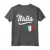 Italia Italia Bandiera Cuore - Italiano Patrimonio Famiglia Maglietta Novità - Ideale Regalo per Uomini, Donne, Bambini e Famiglie