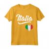 Italia Italia Bandiera Cuore - Italiano Patrimonio Famiglia Maglietta Novità - Ideale Regalo per Uomini, Donne, Bambini e Famiglie