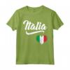 Italia Italia Bandiera Cuore - Italiano Patrimonio Famiglia Maglietta Novità - Ideale Regalo per Uomini, Donne, Bambini e Famiglie