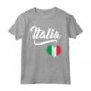 Italia Italia Bandiera Cuore - Italiano Patrimonio Famiglia Maglietta Novità - Ideale Regalo per Uomini, Donne, Bambini e Famiglie