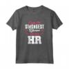 Risorse Umane Camicia HR Lady Divertente Femminile - Regalo Maglietta per Donne Forti HR - Ideale per Compleanno o Natale