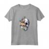 T-shirt a Forma di Teschio con Fiori di Zucchero - Halloween Maglietta per Donne e Ragazze - Ottima Idea Regalo per Halloween