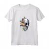 T-shirt a Forma di Teschio con Fiori di Zucchero - Halloween Maglietta per Donne e Ragazze - Ottima Idea Regalo per Halloween