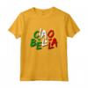 Ciao Bella Bandiera Italia Maglietta Vintage - Regalo Ideale per Viaggiatori - Acquista Online per Mostrare l'Orgoglio Italiano