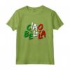 Ciao Bella Bandiera Italia Maglietta Vintage - Regalo Ideale per Viaggiatori - Acquista Online per Mostrare l'Orgoglio Italiano