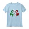Ciao Bella Bandiera Italia Maglietta Vintage - Regalo Ideale per Viaggiatori - Acquista Online per Mostrare l'Orgoglio Italiano
