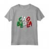 Ciao Bella Bandiera Italia Maglietta Vintage - Regalo Ideale per Viaggiatori - Acquista Online per Mostrare l'Orgoglio Italiano