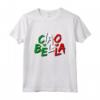 Ciao Bella Bandiera Italia Maglietta Vintage - Regalo Ideale per Viaggiatori - Acquista Online per Mostrare l'Orgoglio Italiano