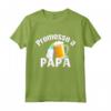 Promosso a Papá - Futuro Padre Divertente Maglietta 2022 - Regalo per Genitori Annuncio Gravidanza
