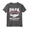 Festa del Papà Regalo - Maglietta Miglior Papà del Mondo per Padre e Figli - Ideale per Compleanno o Festa del Papà