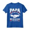 Festa del Papà Regalo - Maglietta Miglior Papà del Mondo per Padre e Figli - Ideale per Compleanno o Festa del Papà