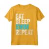 Eat Sleep Swim Repeat - Maglietta da Nuoto per Uomini/Donne/Bambini - Ideale Regalo di Natale per gli Amanti del Nuoto
