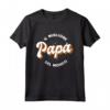 Il Migliore Papà del Mondo - Maglietta Vintage Regalo per la Festa del Papà - Ideale da Moglie, Figlia o Figlio