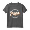 Il Migliore Papà del Mondo - Maglietta Vintage Regalo per la Festa del Papà - Ideale da Moglie, Figlia o Figlio
