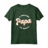 Il Migliore Papà del Mondo - Maglietta Vintage Regalo per la Festa del Papà - Ideale da Moglie, Figlia o Figlio