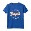 Il Migliore Papà del Mondo - Maglietta Vintage Regalo per la Festa del Papà - Ideale da Moglie, Figlia o Figlio