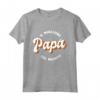 Il Migliore Papà del Mondo - Maglietta Vintage Regalo per la Festa del Papà - Ideale da Moglie, Figlia o Figlio