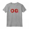 OG - Maglietta da Uomo Originale Gangster Compton Bandana - Ideale per Regalo - Stile Streetwear Hip Hop