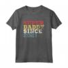 Super Daddy since 2021 - Festa del papà retrò Maglietta - Regalo Originale per il Compleanno del Papà