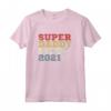 Super Daddy since 2021 - Festa del papà retrò Maglietta - Regalo Originale per il Compleanno del Papà