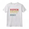 Super Daddy since 2021 - Festa del papà retrò Maglietta - Regalo Originale per il Compleanno del Papà