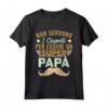 Divertente Padre Festa Del Papà - Regalo Maglietta per il Miglior Papà del Mondo - Ideale per Compleanno, Natale o Festa del Papà