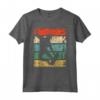 Skateboarder Retrò Vintage - Maglietta Divertente da Skateboard con Grafica Retro - Ideale come Regalo di Natale per Skater